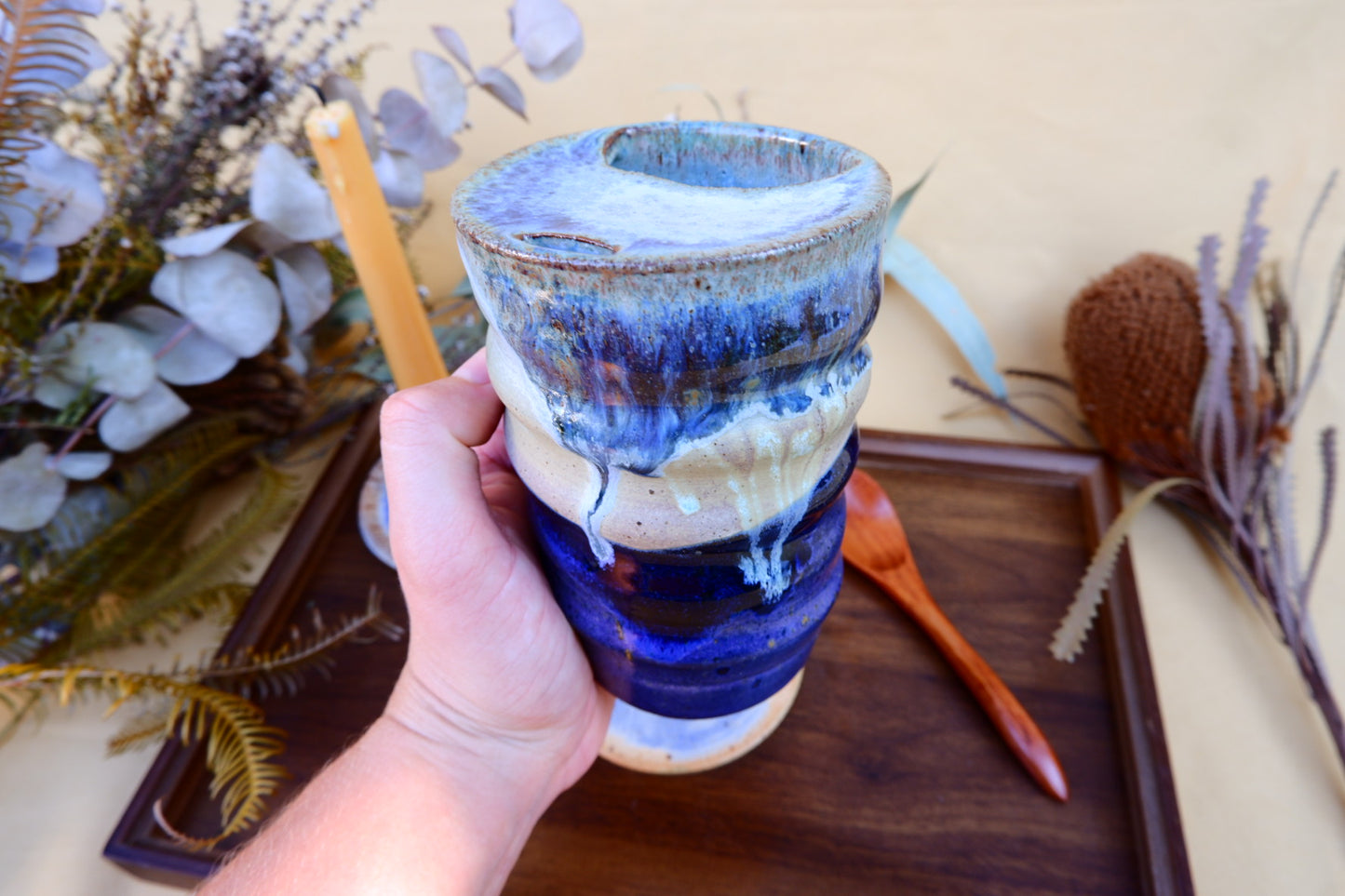 Tall Moonstone Gum Sippy Cup