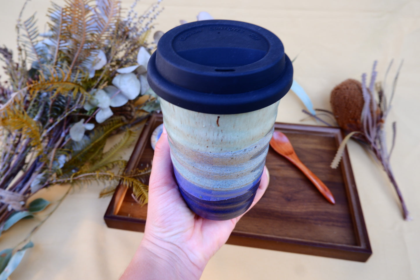Tall Opal Travel Cup