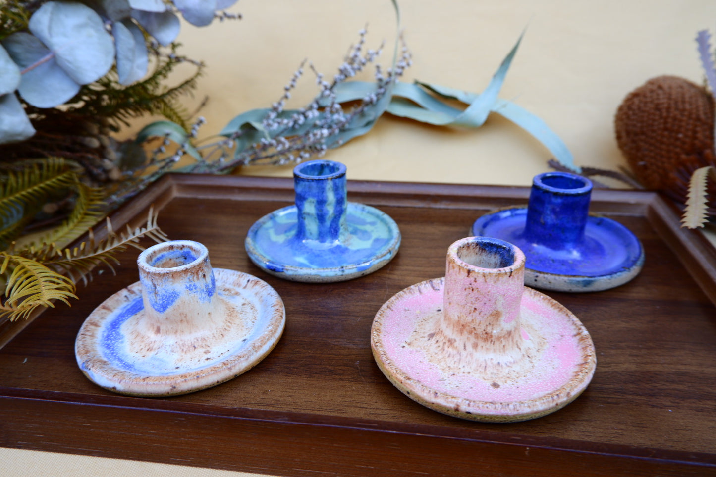 Adventurine Candle Holder