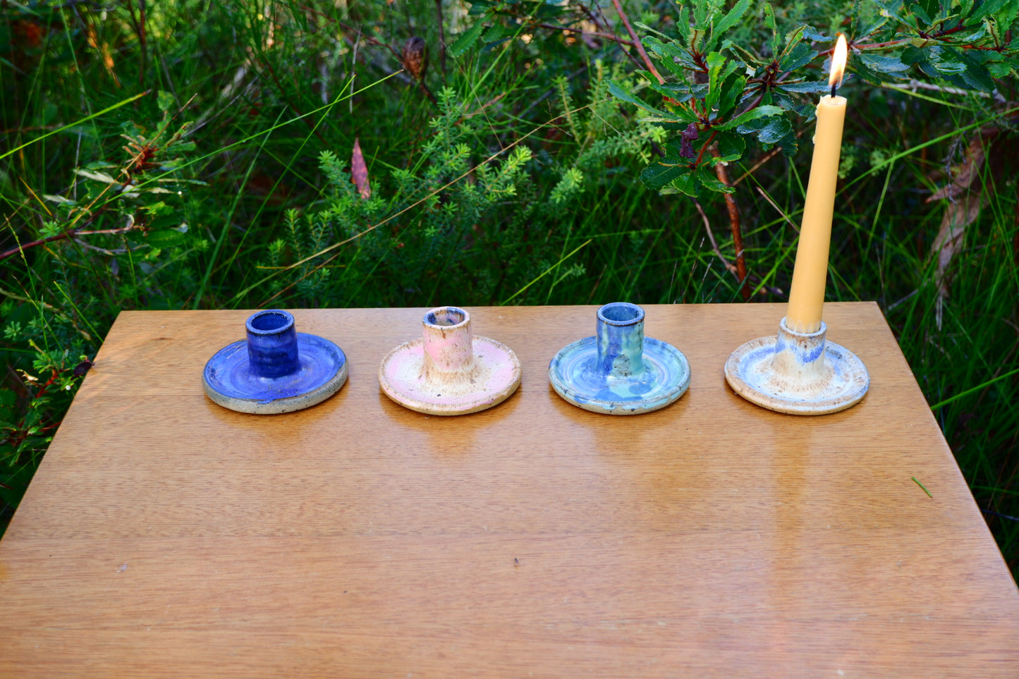 Adventurine Candle Holder