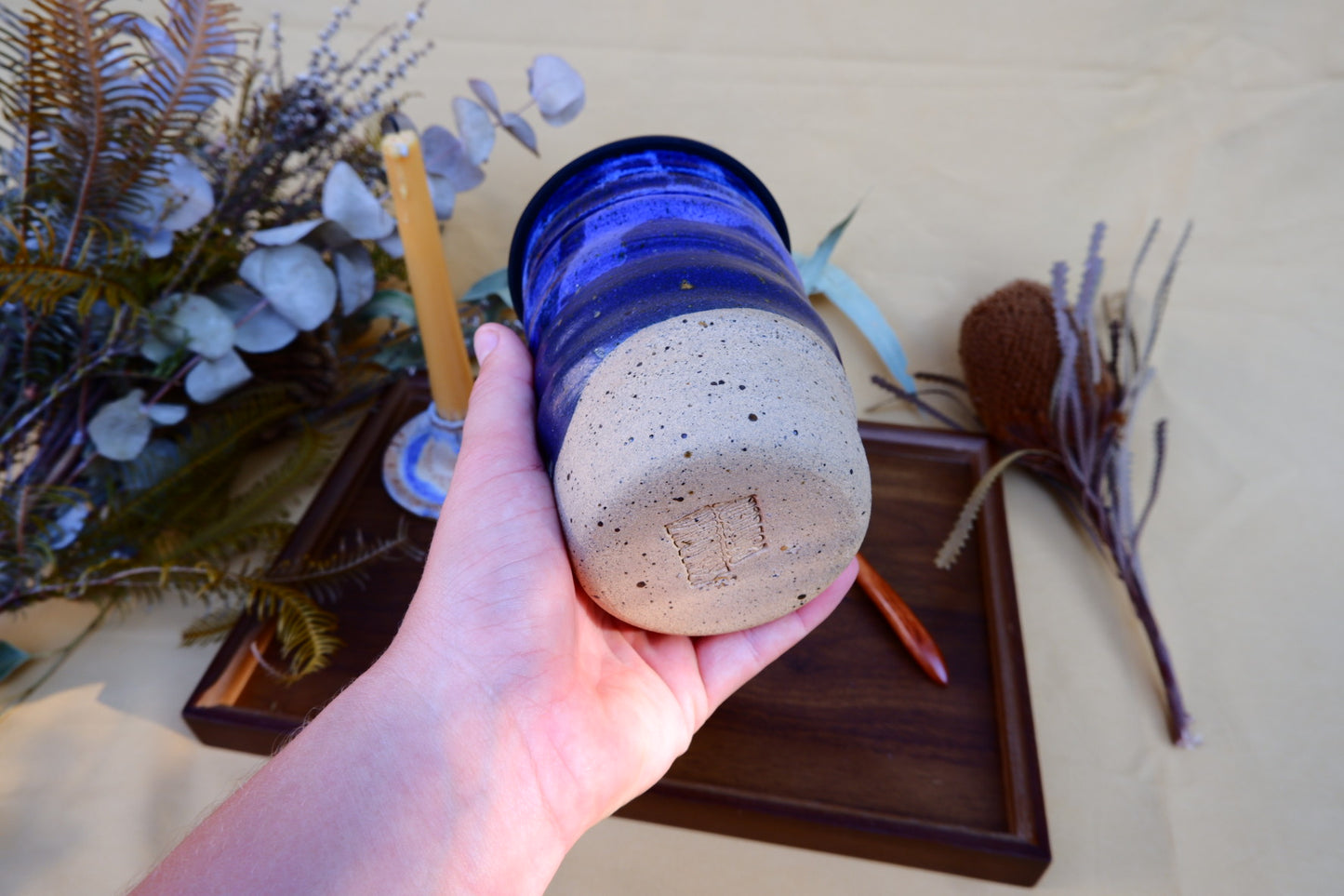 Tall Midnight Travel Cup