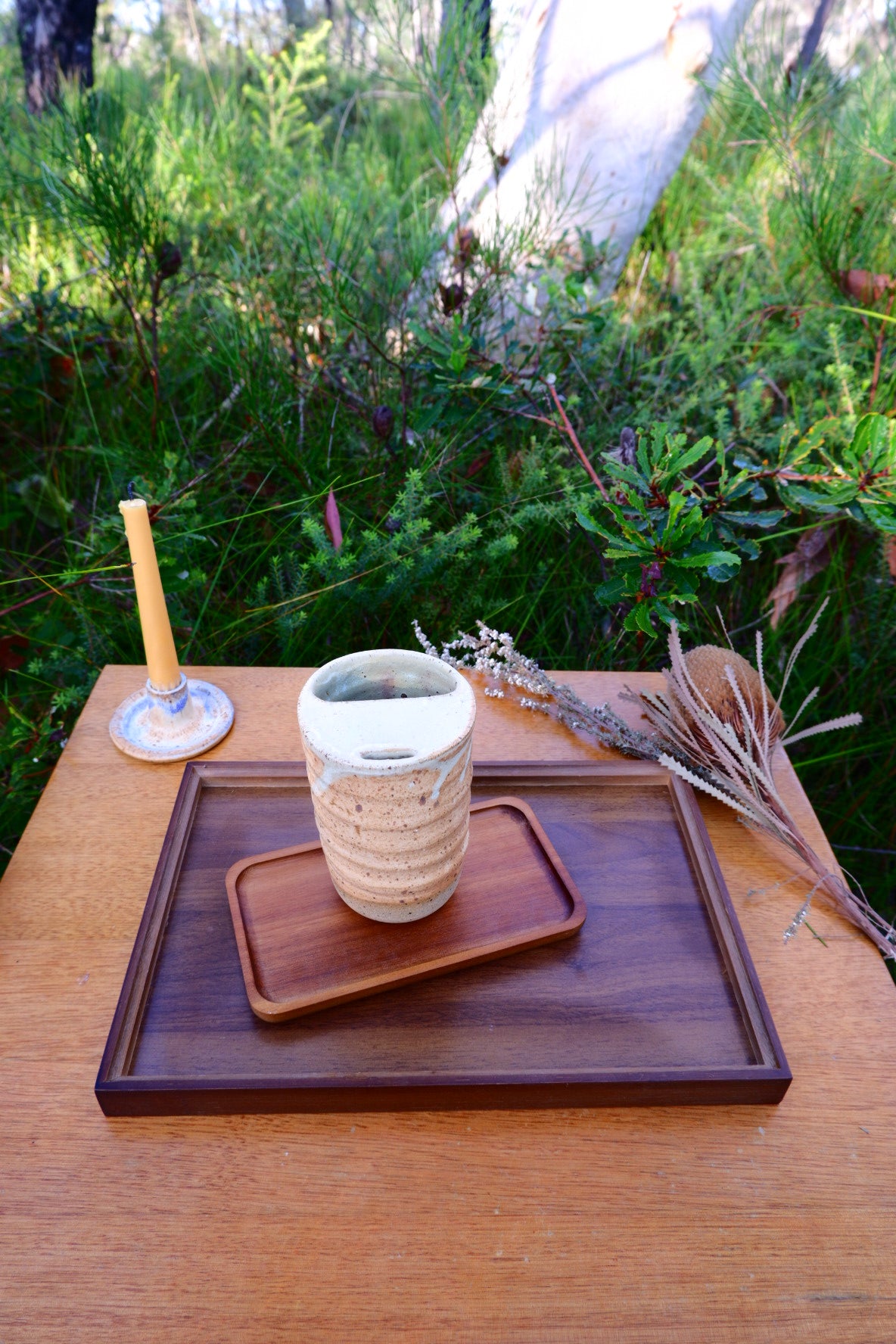 Tall Rusty Moonstone Sippy Cup