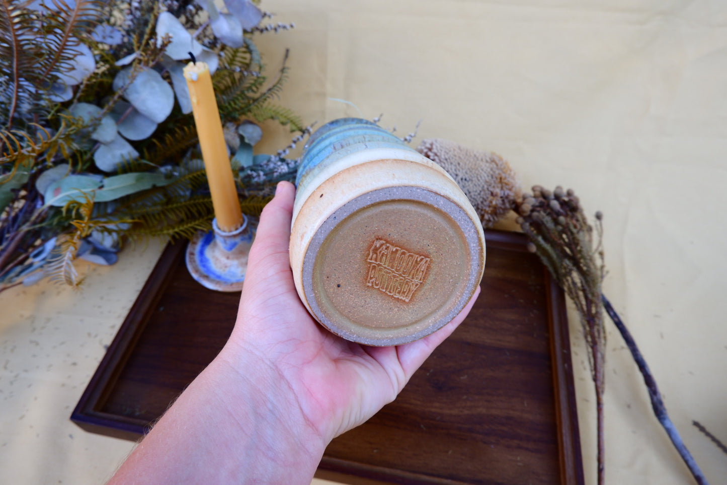 Short Lapis Vase