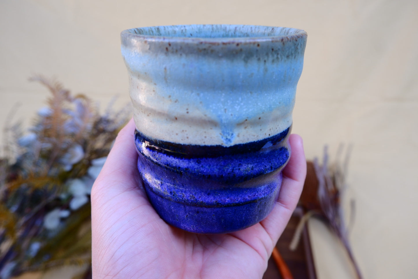 Small Moonstone Gum Cup