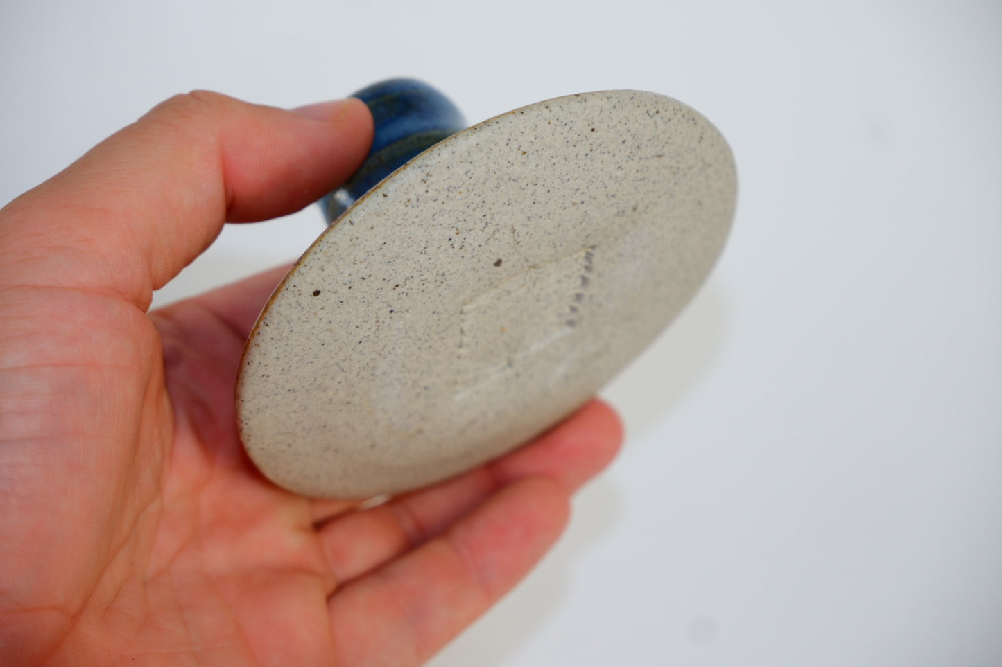 Sapphire Opal Candle Holder
