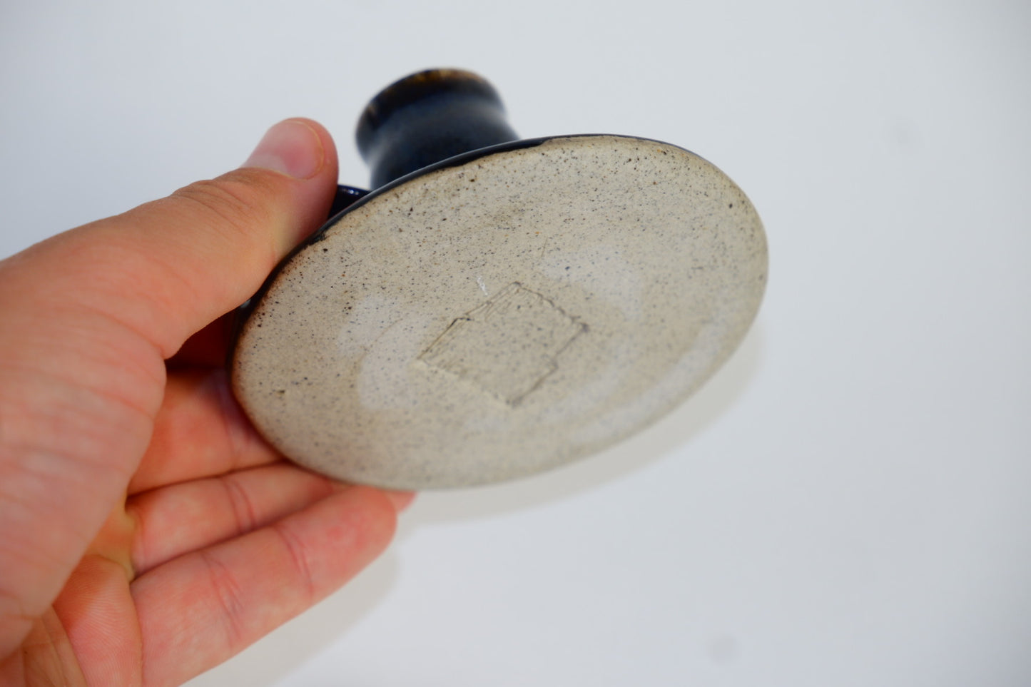 Obsidian Candle Holder