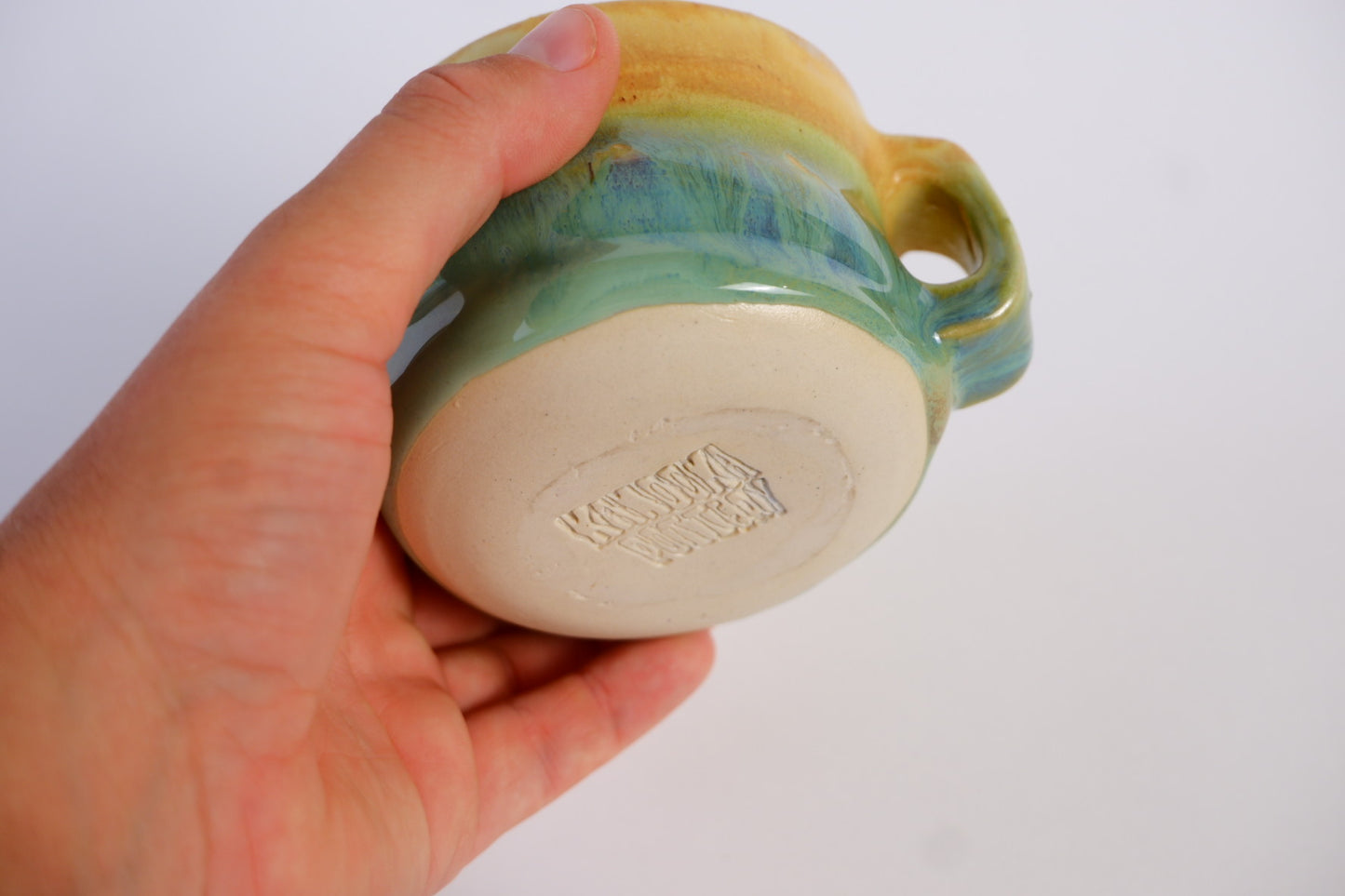 Moss Glow Short Mug