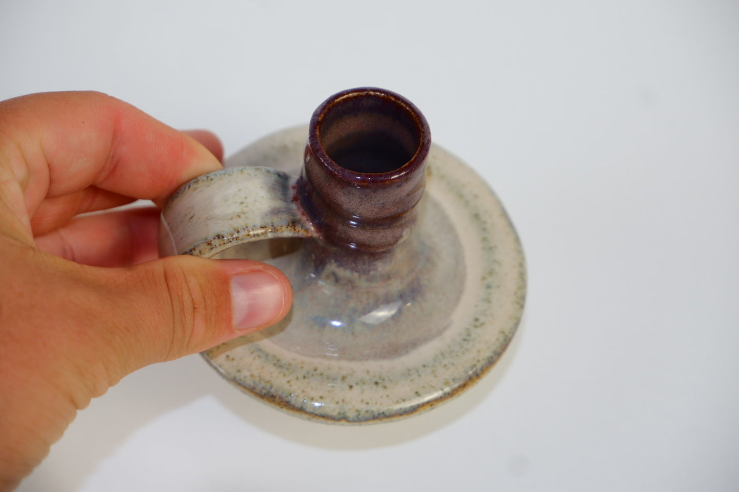 Scarlet Opal Candle Holder