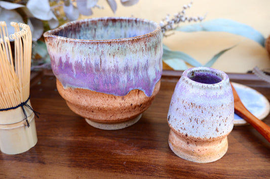 Rusty Amethyst Matcha Set