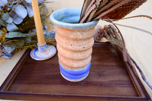 Tall Rusty Adventurine Vase